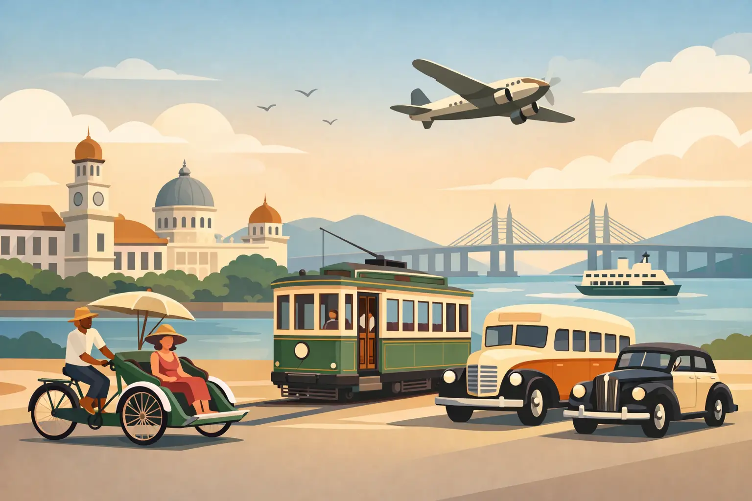Old Penang Transport History That Still Moves Us